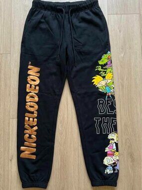 Nickelodeon Cartoon Character Graphic Jogger Sweatpants Small #86